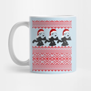 Felix The Cat Ugly Christmas Sweater Mug